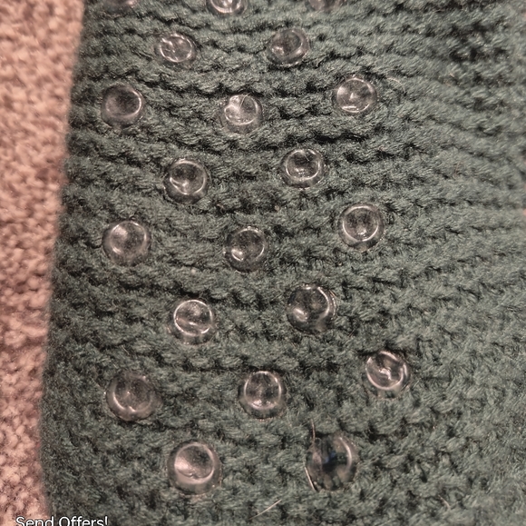 Rooted Soul Slipper Socks Green - Picture 2 of 4